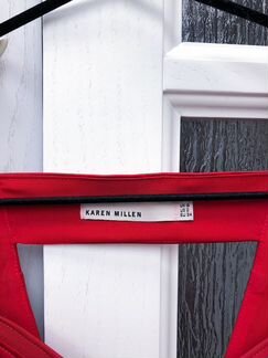 Платье красное Karen Millen