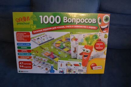 Настольная игра Lisciani 1000 вопросов (новая)