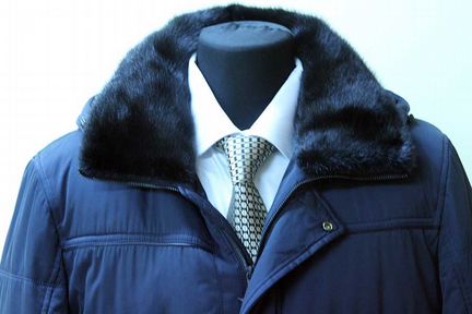 Куртка мужская с норкой