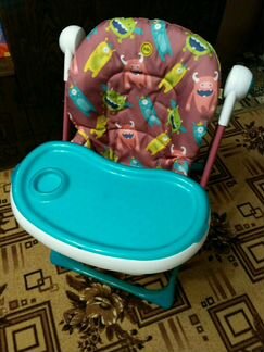 Стул для кормления happy baby monster