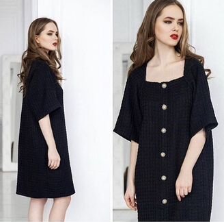 Твидовое платье