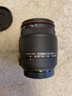Объектив sigma 18-200 f 3.5-6.3 II DC
