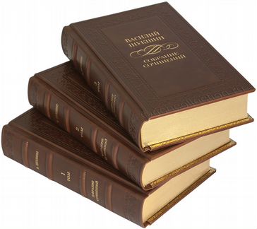 Собрания сочинений в кожаном переплете