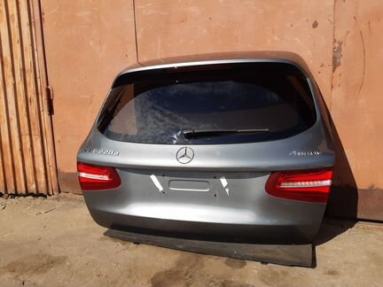 Крышка багажника Мерседес GLC серая