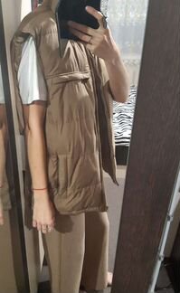 Жилетка теплая