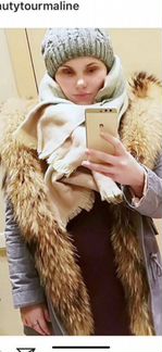 Парка меховая