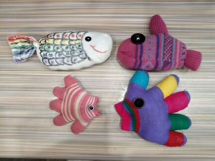 Композиция из рыб ручной работы