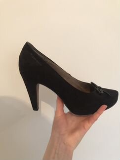 Замшевые туфли Tamaris