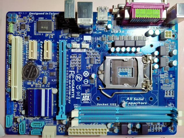 Lga1155 Materinskaya Plata Gigabyte Ga 5m D3v Kupit V Orenburge Bytovaya Elektronika Avito