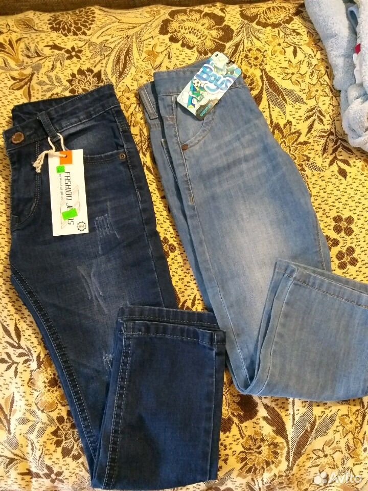 Новые джинсы и футболки 89605041901 купить 2
