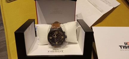 Tissot chrono xl brown оригинал новые