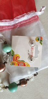 Бижутерия Селена комплект новый