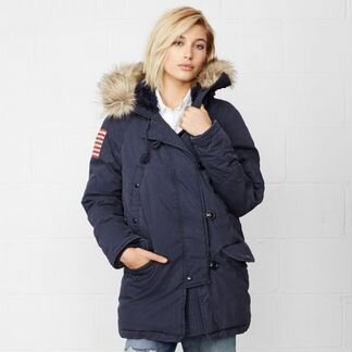 Ralph & Lauren Женская Парка / Аляска / Женский пу