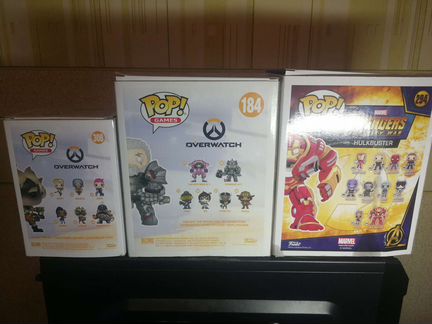Funko pop overwatch reinhardt 184, крысавчик