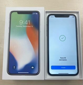 Телефон iPhone X 256gb Рст Оригинал
