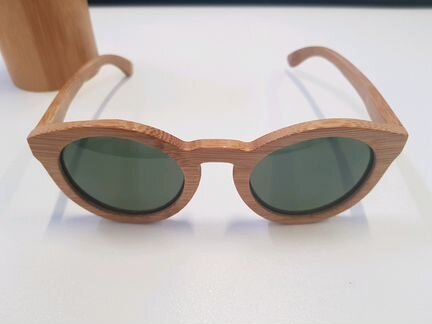 Очки из натурального дерева