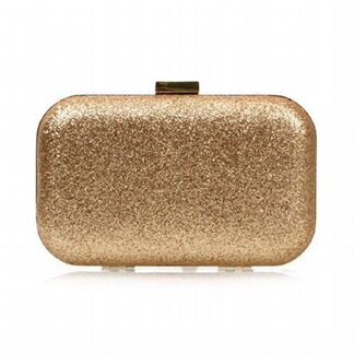Клатч золотой