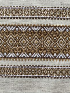 Ткань лён с узором