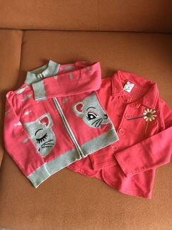 Кардиган и трикотаж 5-6 лет