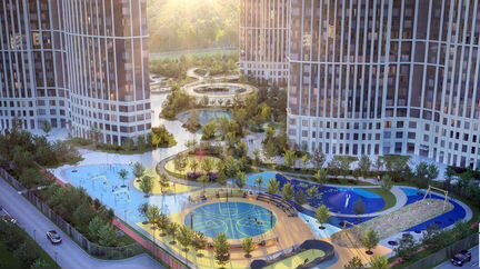2-к квартира, 65.3 м², 33/39 эт.