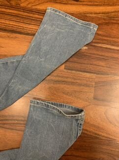 Джинсы levis skinny голубые с потертостями