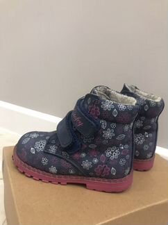 Ботинки котофей демисезонные для девочки 22 размер