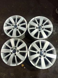 Диски бу оригинал R16 LU на VW Skoda