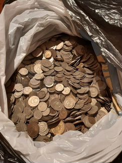 Монеты СССР, России оптом на килограммы