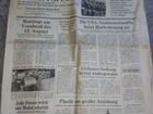 Газета,времён гдр,1981год объявление продам