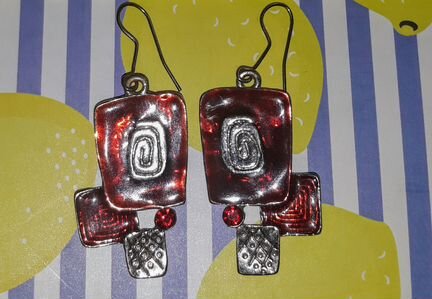 Серьги новые