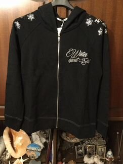 Толстовка с капюшоном женская Clenfield, новая Ита