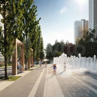 1-к квартира, 34.1 м², 22/30 эт.