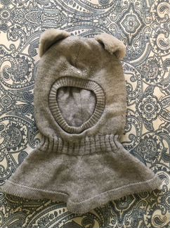 Шапка шлем зимняя