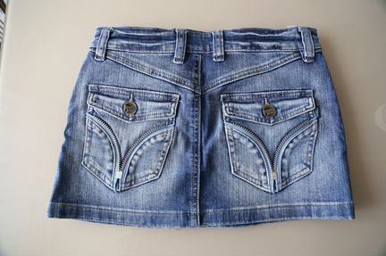 Джинсовая юбка