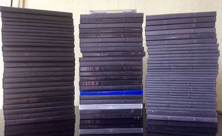 Диски с фильмами + вкладыши + короба для CD,DVD