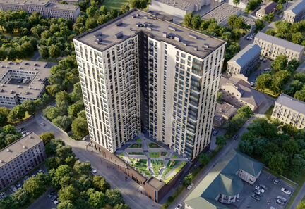 1-к квартира, 41.1 м², 12/24 эт.
