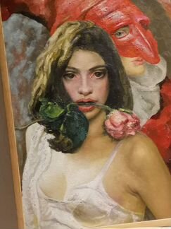 Картина.Карнавал.Рослов. Масло