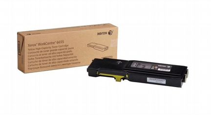 Картридж Xerox 106R02754 желтый