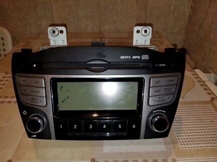 Магнитола ix35 штатная