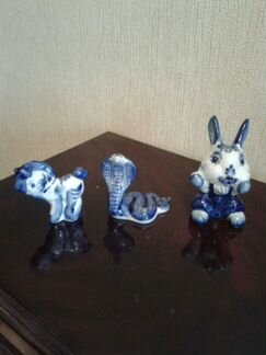 Фигурки из гжели