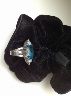 Кольцо, серебро. Италия