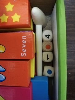 Игра настольная «Дженга + учимся считать»