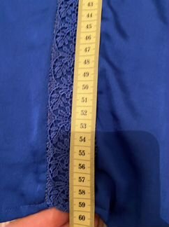 Синий топ Mango, Xl