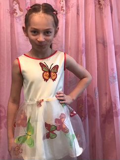 Детские платья для девочек 5-6 лет