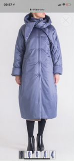 Пуховик пальто дизайнерский parole