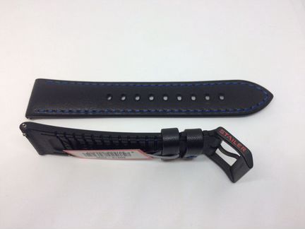 Ремень для часов Stailer Max Sport Black Blue 3 22
