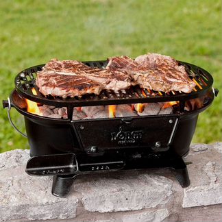 Жаровня-гриль Lodge чугун