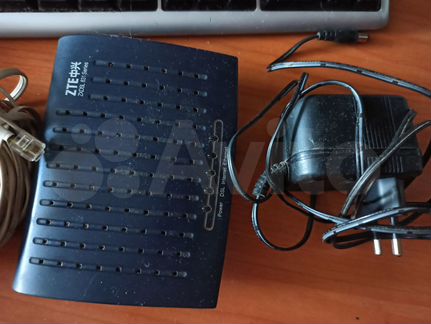 Модем ZTE zxdsl 831 Series с адаптером, кабелем