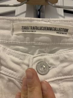 Белые джинсы zara 36 р
