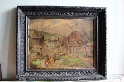 Старинная картина